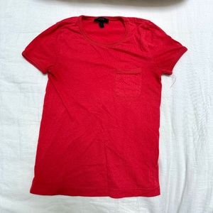 JCREW red preppy cute t-shirt!